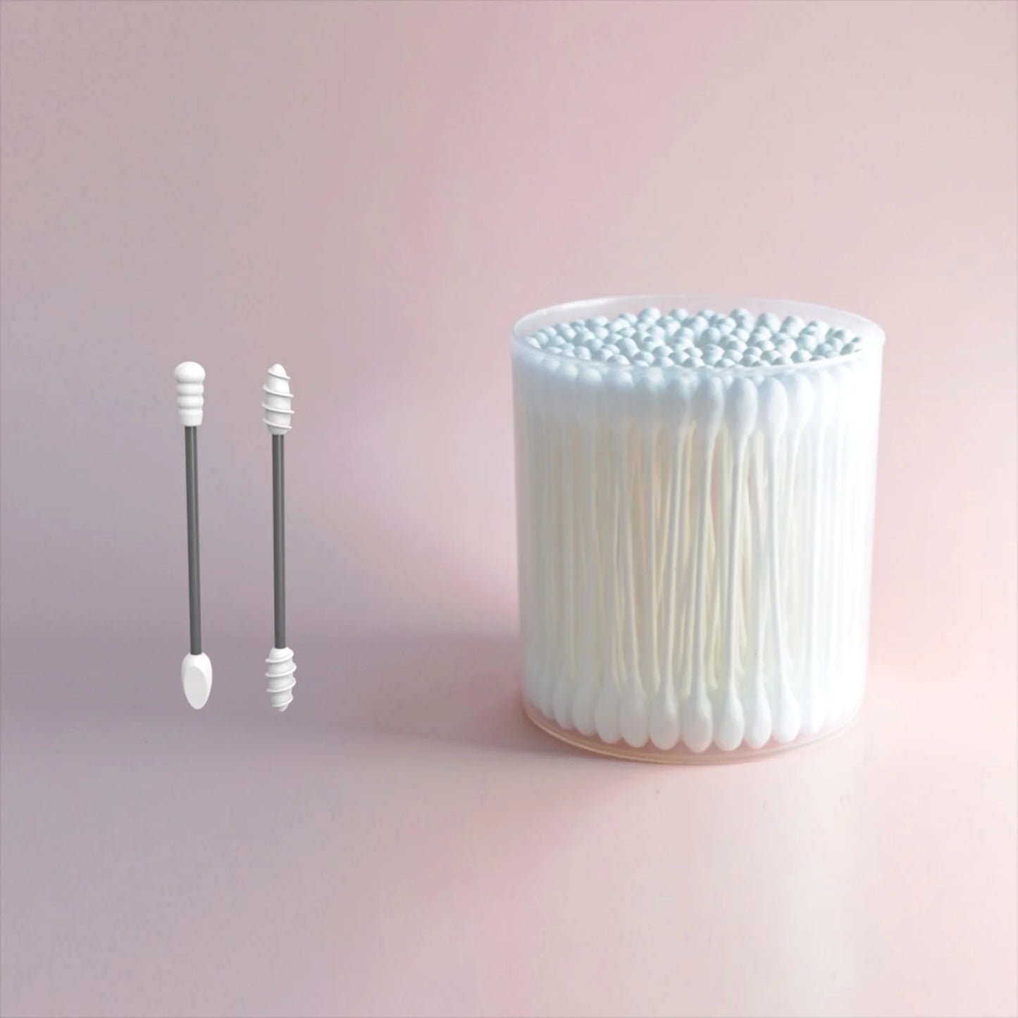 Ear Spoon,Reusable Portable Cleanable Q-Tip Friction Cotton Swabs Stick Reusable Portable Cleanable Ear Swabs Ear Makeup Cotton Swabs Cleanable Ear Q-Tip Ear Makeup 2Pcs Ear Q-Tip Friction