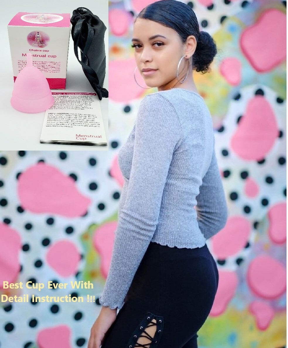 Feminine Menstrual Cups – Reusable Menstruation Cup – Period Cup - Pink