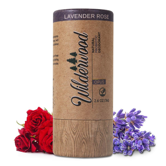 - Lavender Rose | Good for Sensitive Skin | Probiotic Natural Deodorant | Aluminum Free & Baking Soda Free | Zero Parabens, Sulfates & Phthalates (2.6 Oz)